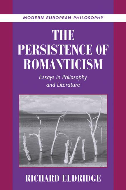 Vorderes Coverbild The Persistence of Romanticism