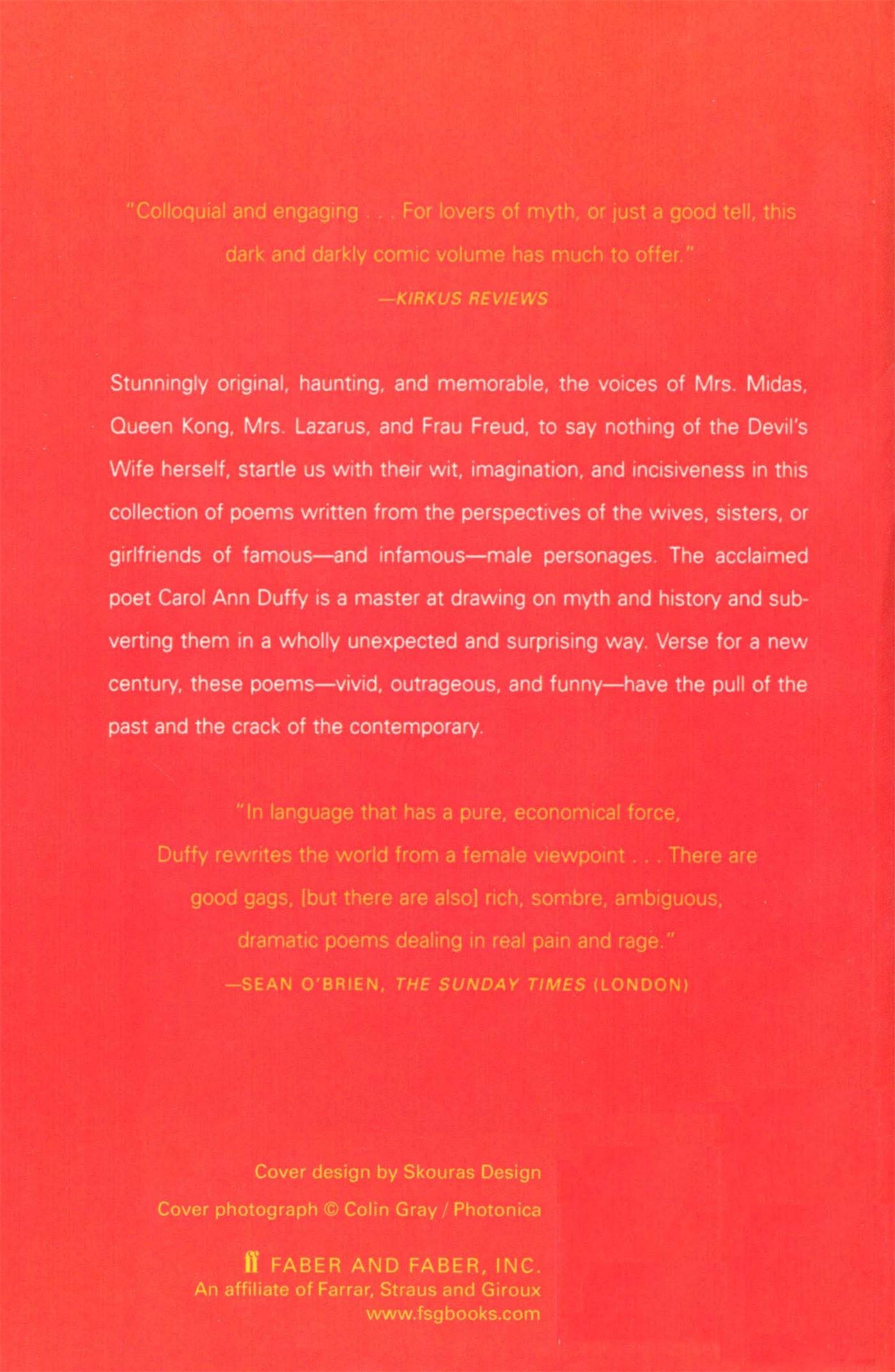 Rückseitencover The World's Wife