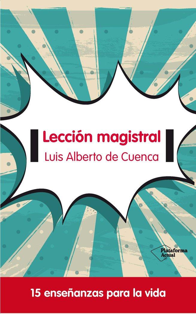 Vorderes Coverbild Lección magistral