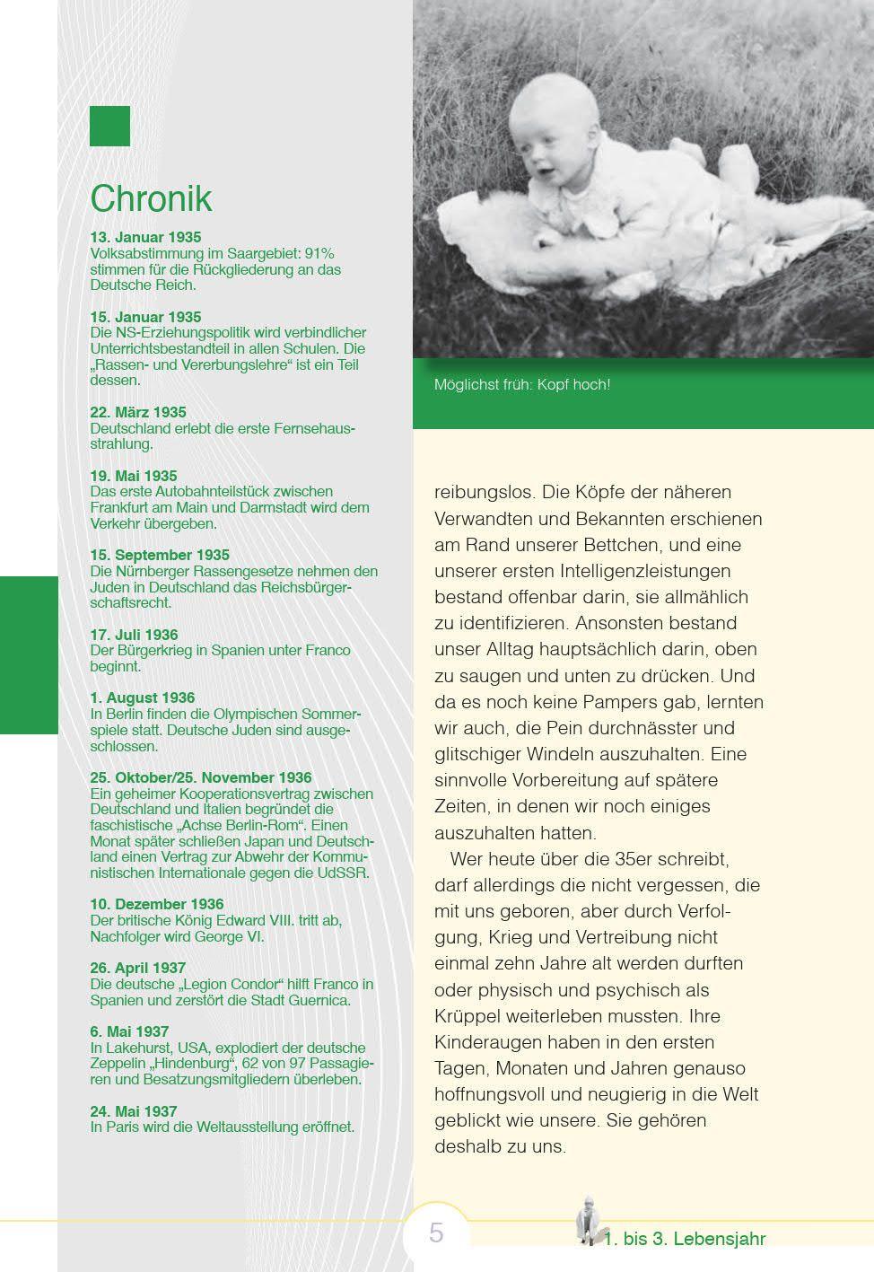 Beispielinhalt (Bild) Wir vom Jahrgang 1935