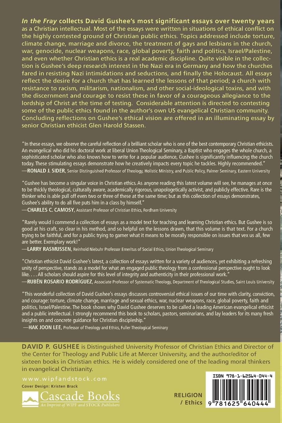 Rückseitencover In the Fray