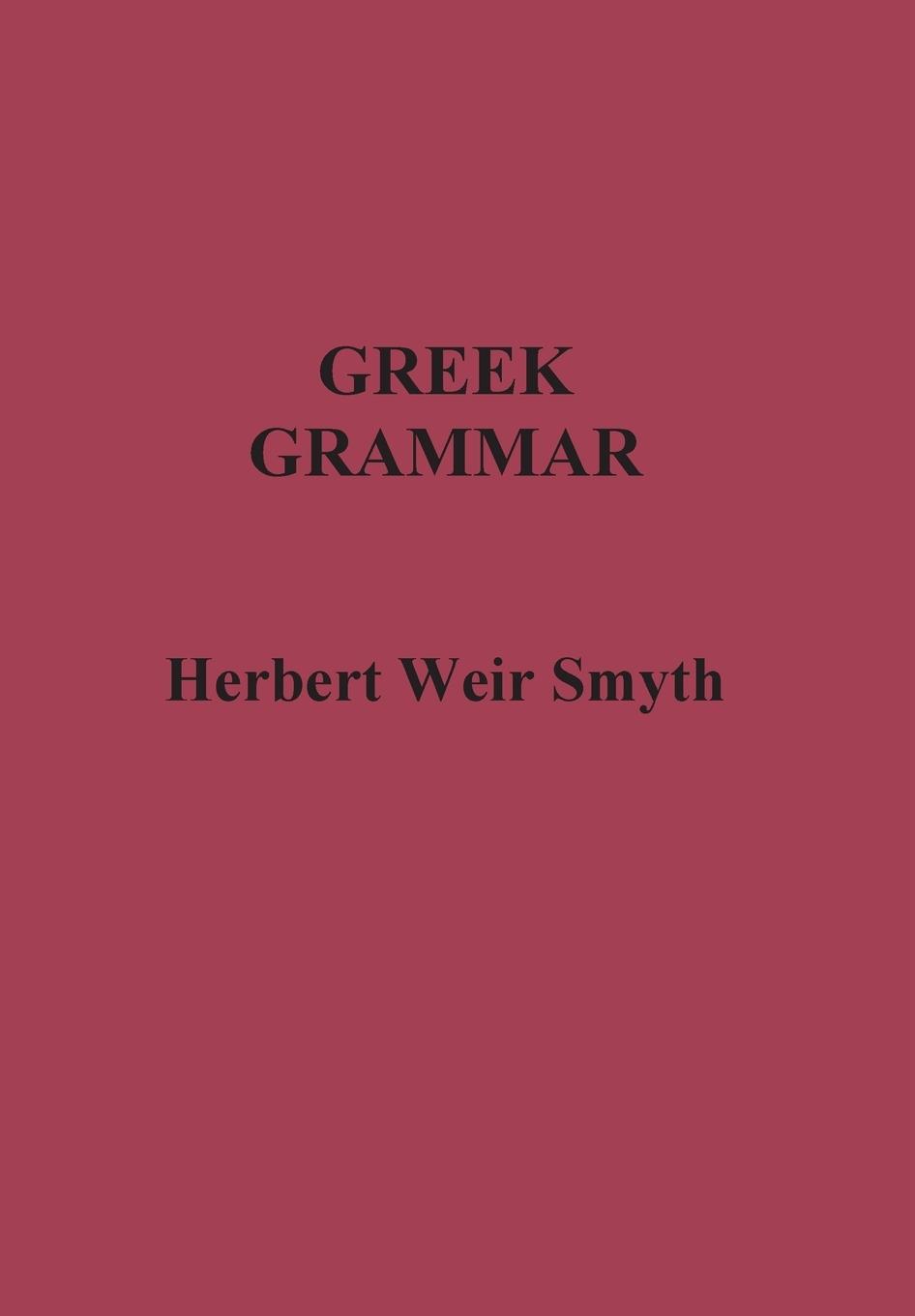 Vorderes Coverbild Greek Grammar