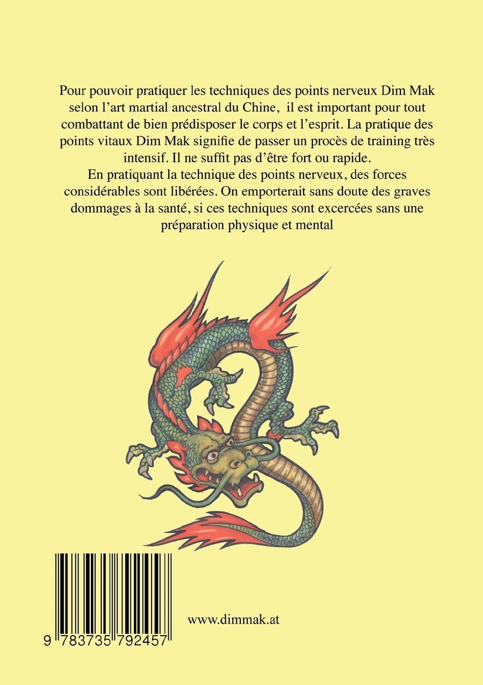 Rückseitencover Dim Mak des points nerveux mortels