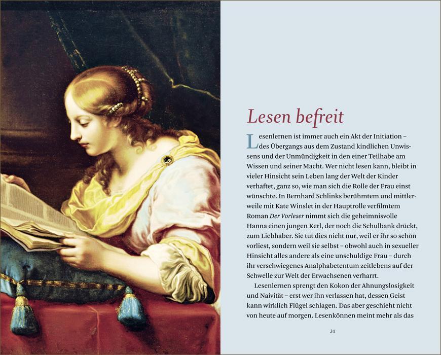 Beispielinhalt (Bild) Frauen, die lesen, sind gefährlich und klug