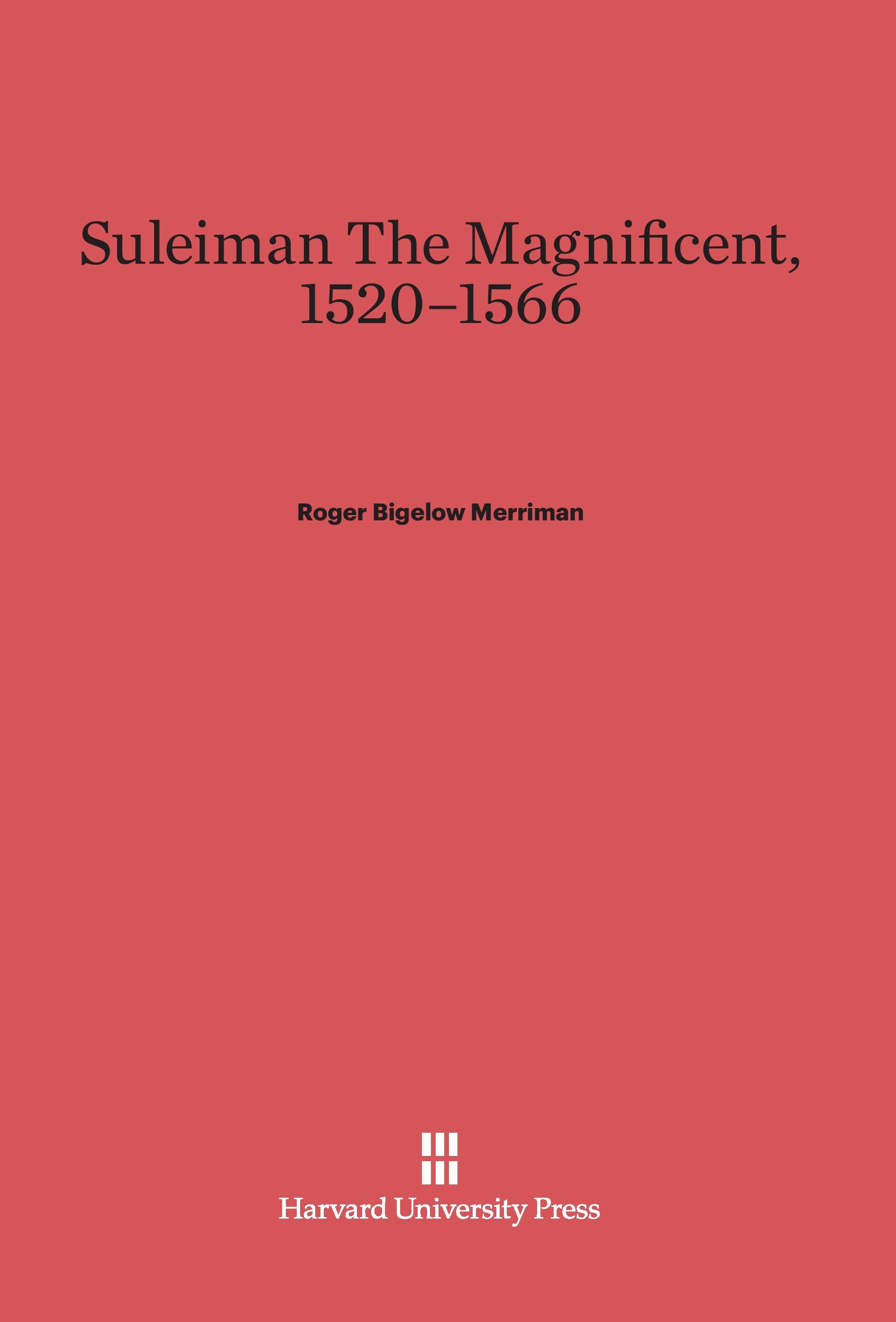 Vorderes Coverbild Suleiman The Magnificent, 1520-1566