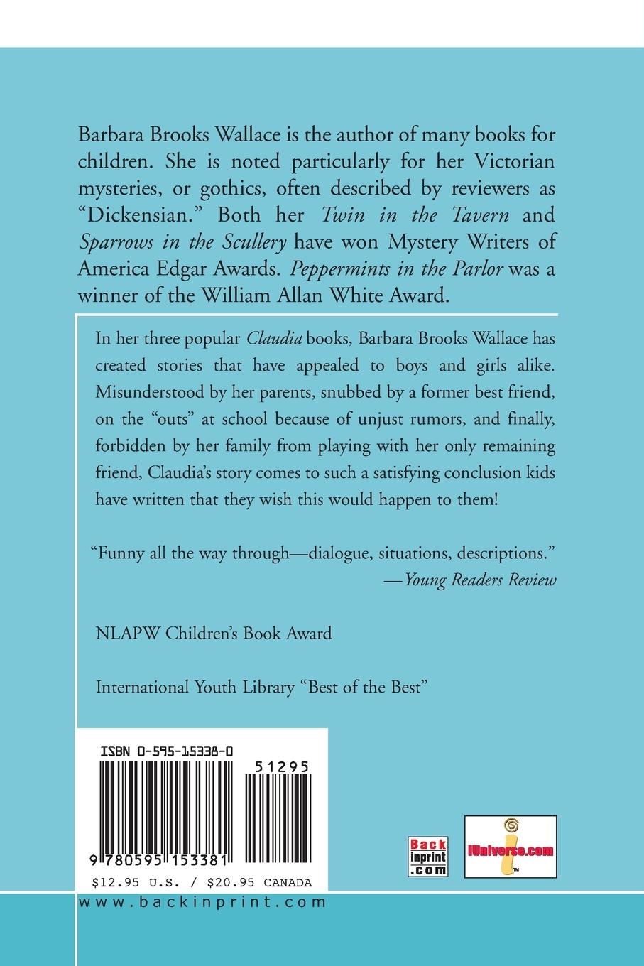 Rückseitencover Claudia