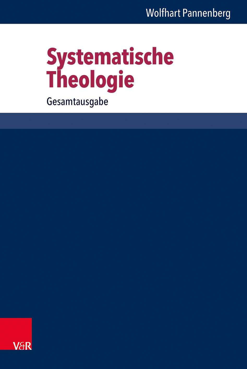 Vorderes Coverbild Systematische Theologie