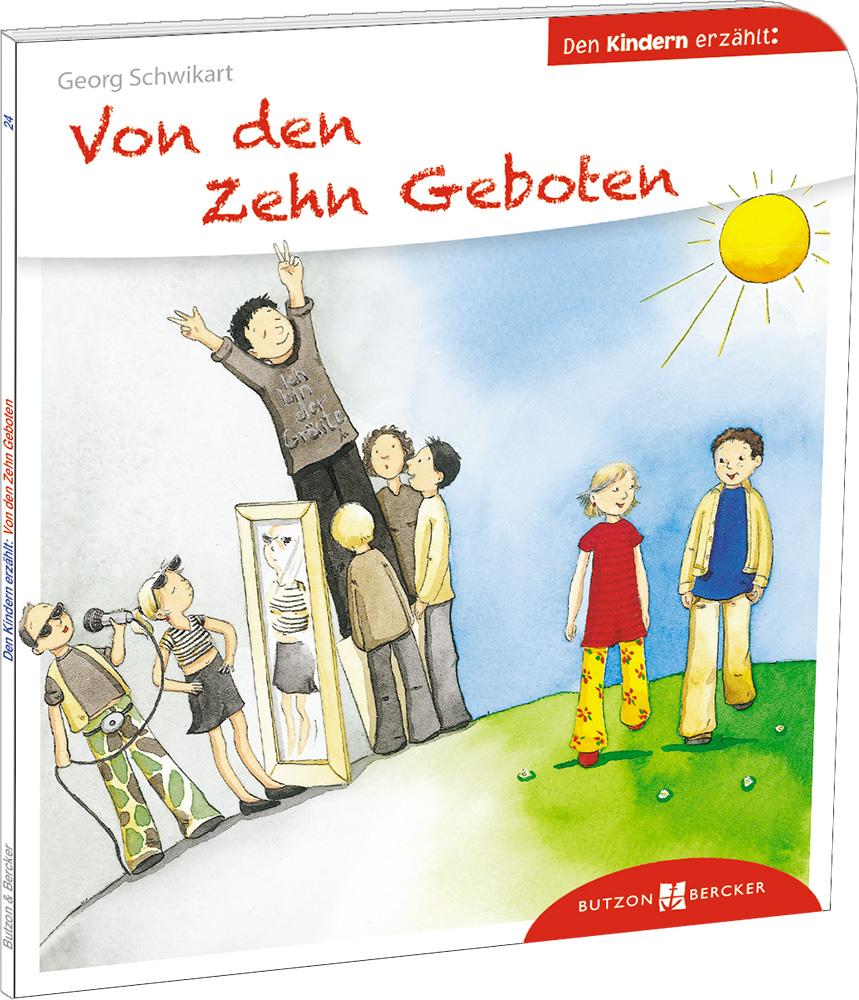 Vorderes Coverbild Von den Zehn Geboten den Kindern erzählt