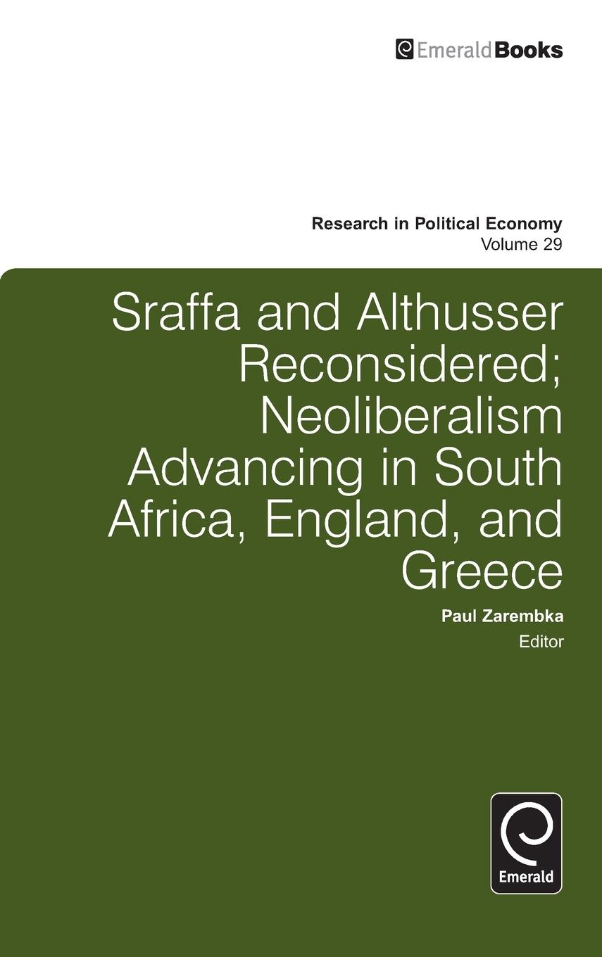 Vorderes Coverbild Sraffa and Althusser Reconsidered