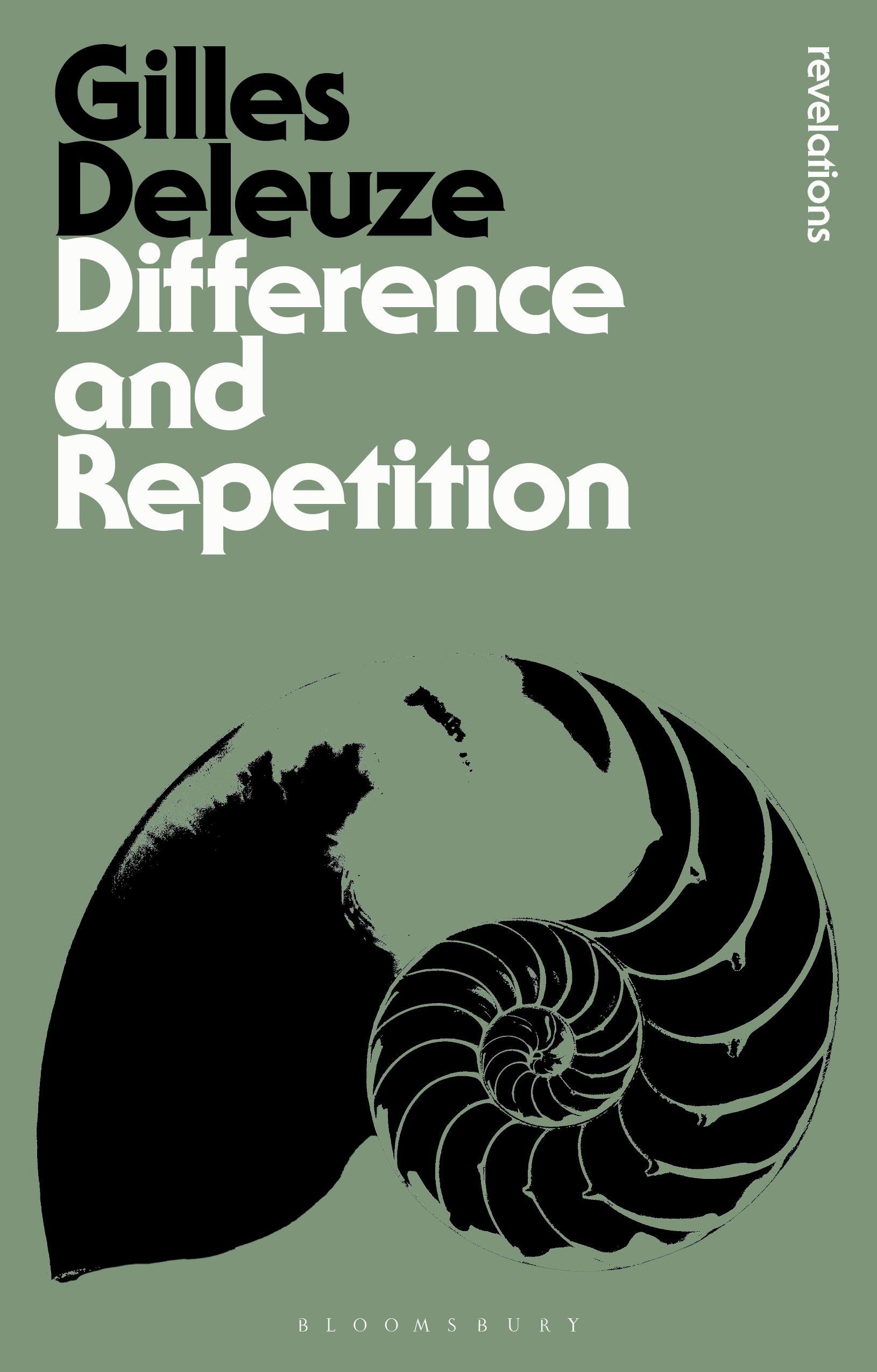 Vorderes Coverbild Difference and Repetition