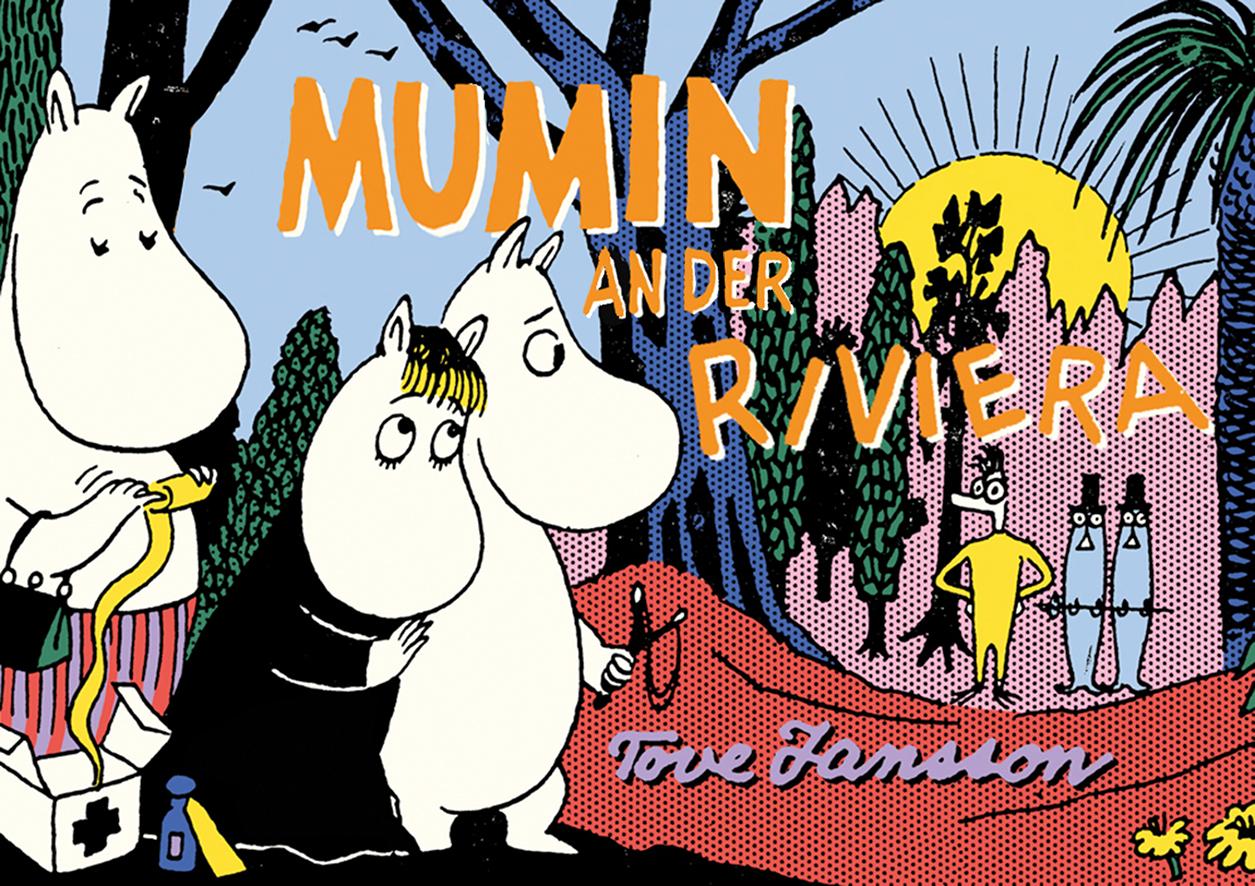 Vorderes Coverbild Mumin an der Riviera