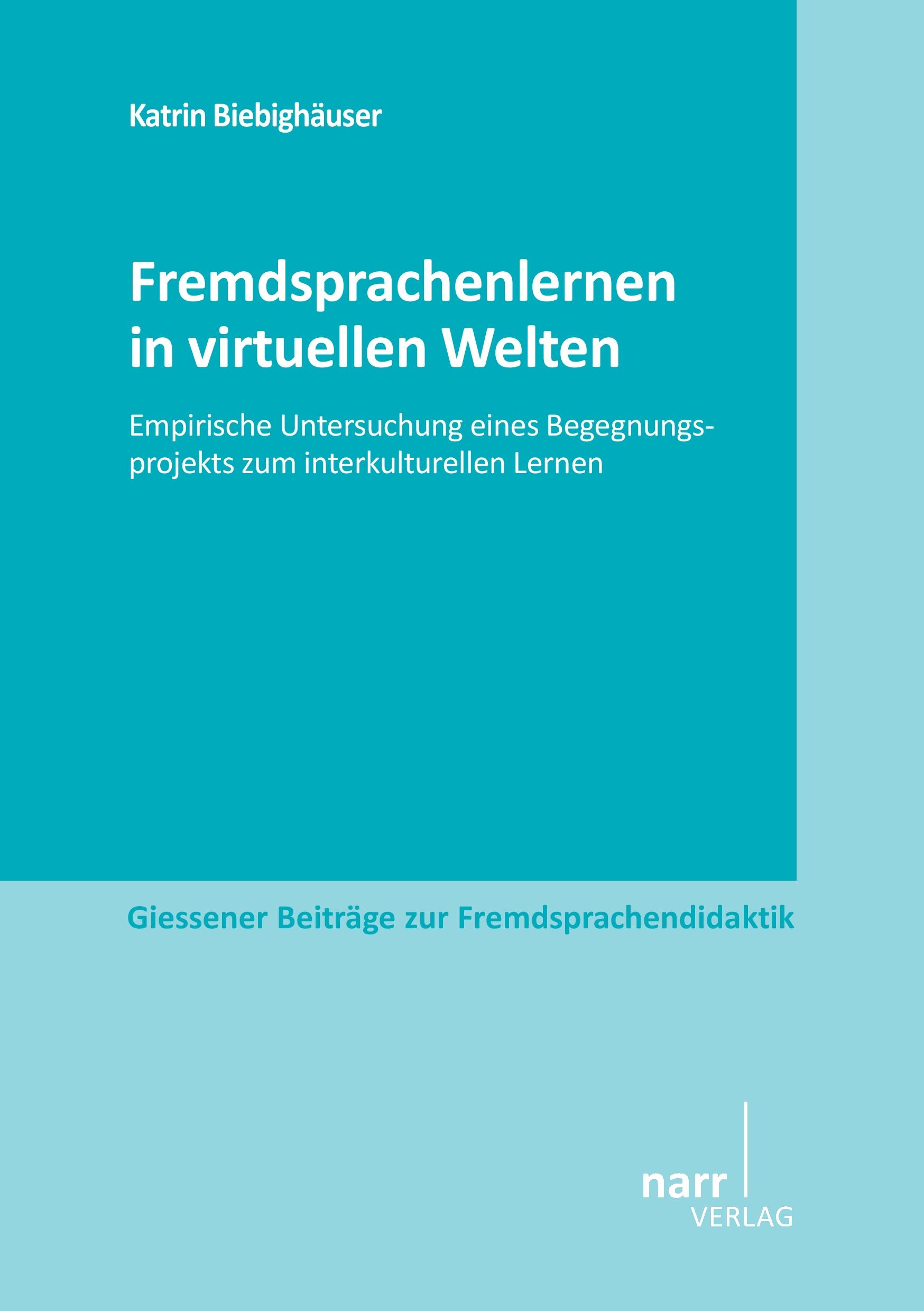 Vorderes Coverbild Fremdsprachenlernen in virtuellen Welten