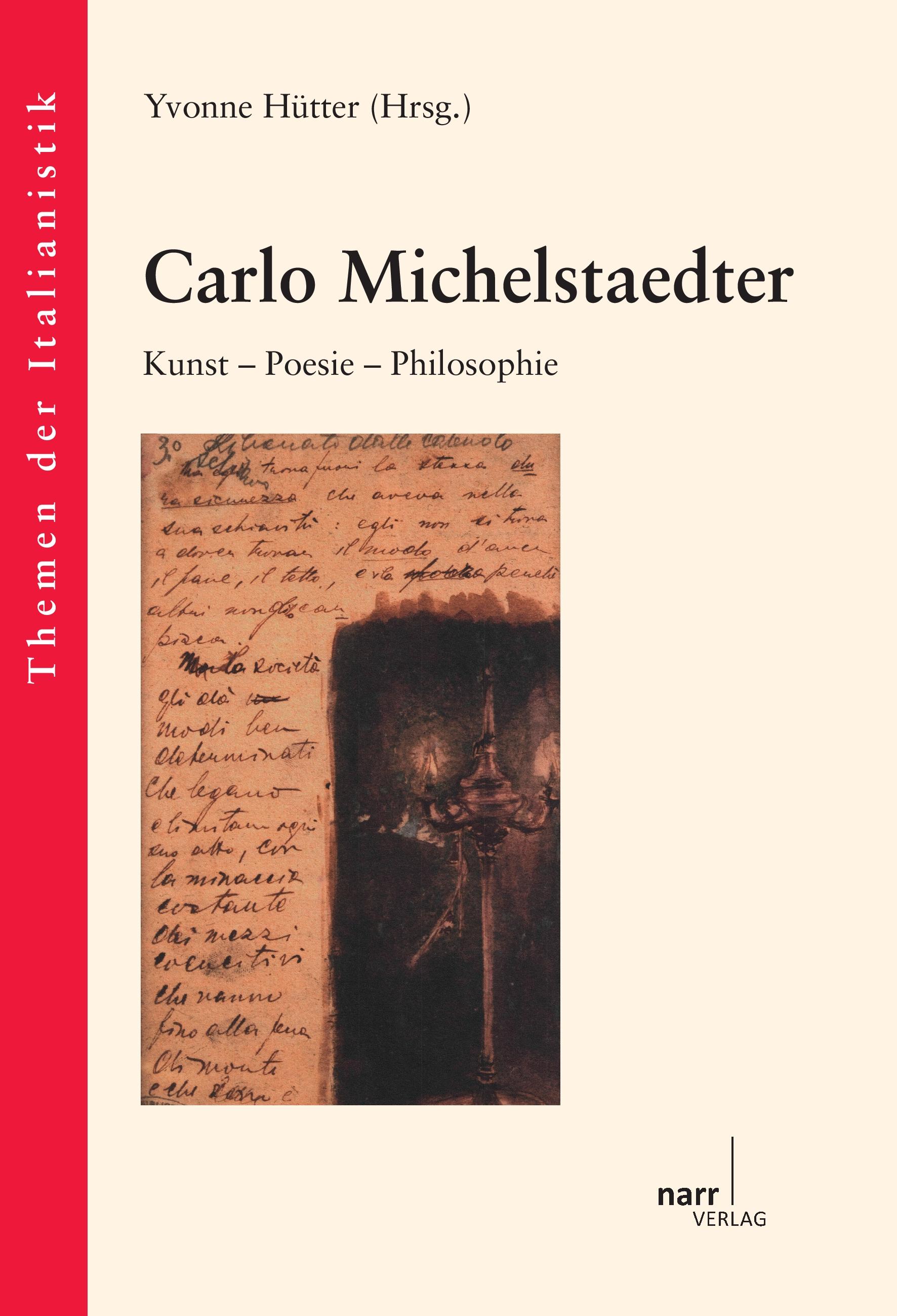 Vorderes Coverbild Carlo Michelstaedter