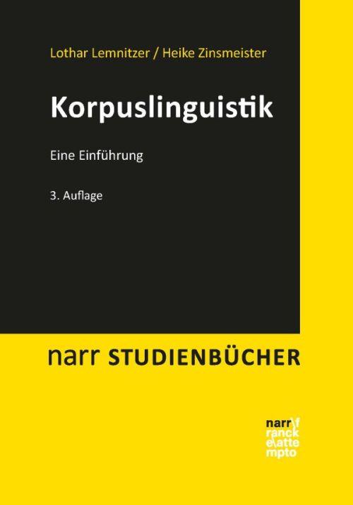 Vorderes Coverbild Korpuslinguistik