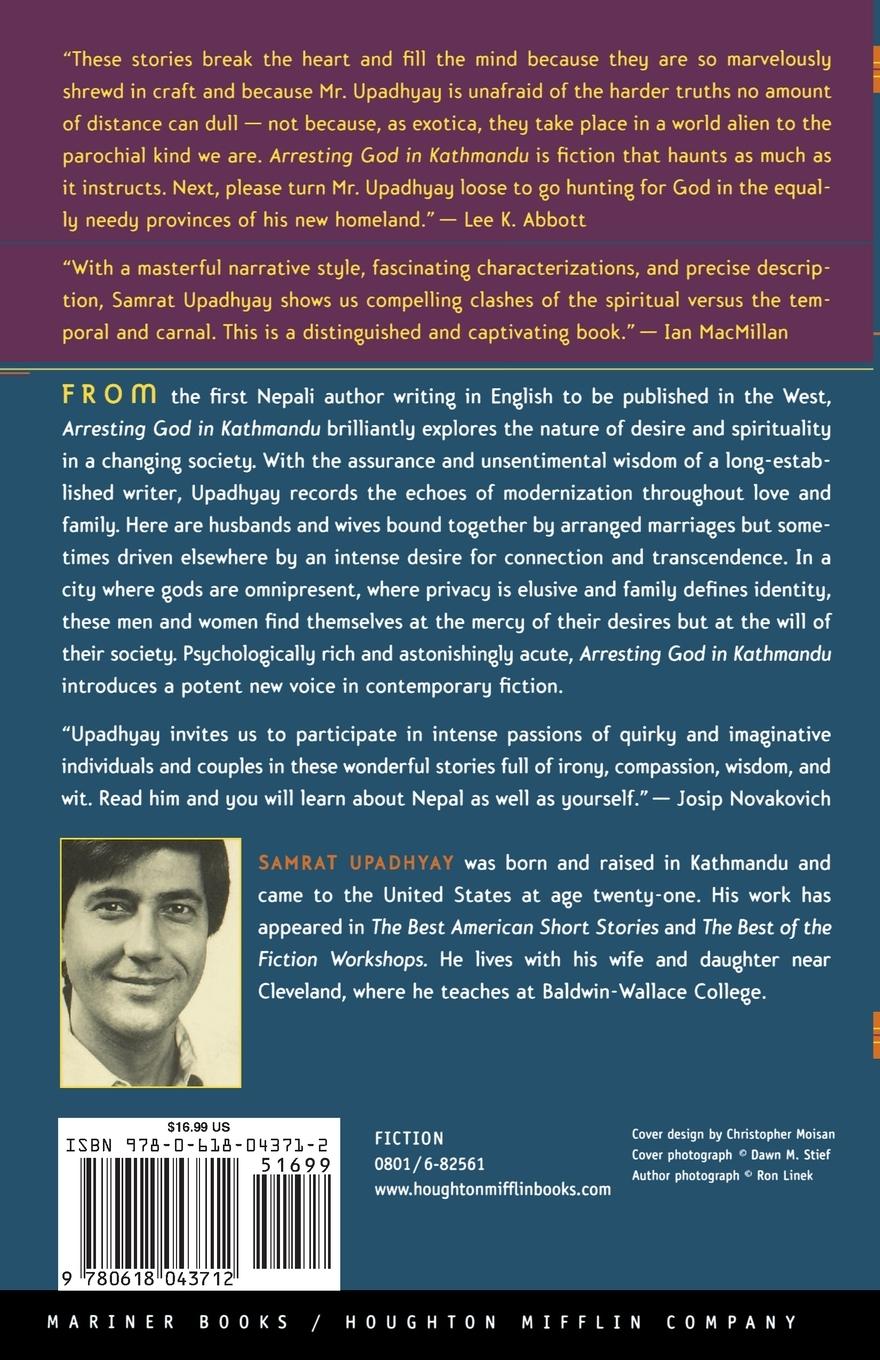 Rückseitencover Arresting God in Kathmandu