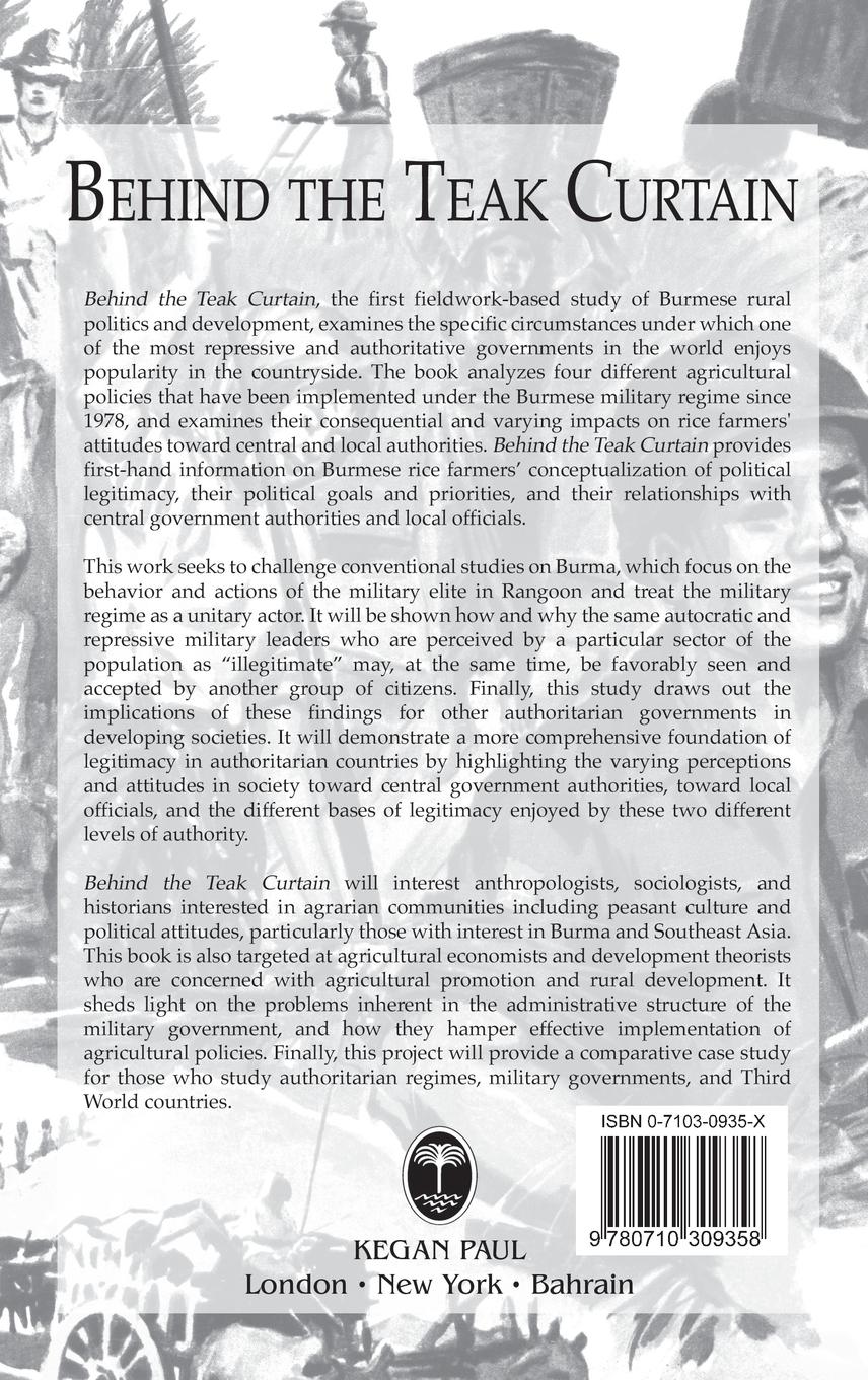 Rückseitencover Behind The Teak Curtain