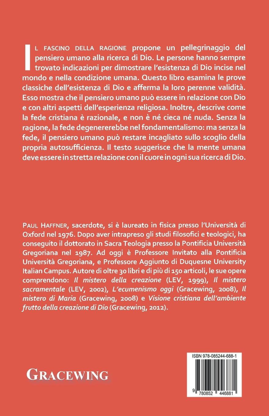 Rückseitencover Il Fascino Della Ragione