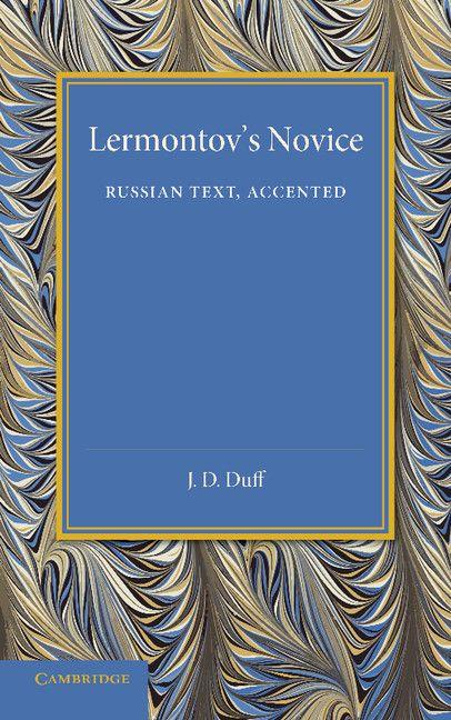 Vorderes Coverbild Lermontov's Novice