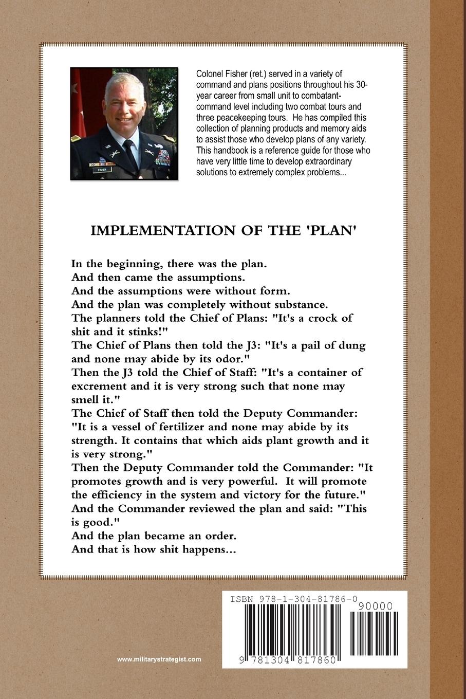 Rückseitencover The Planner Handbook