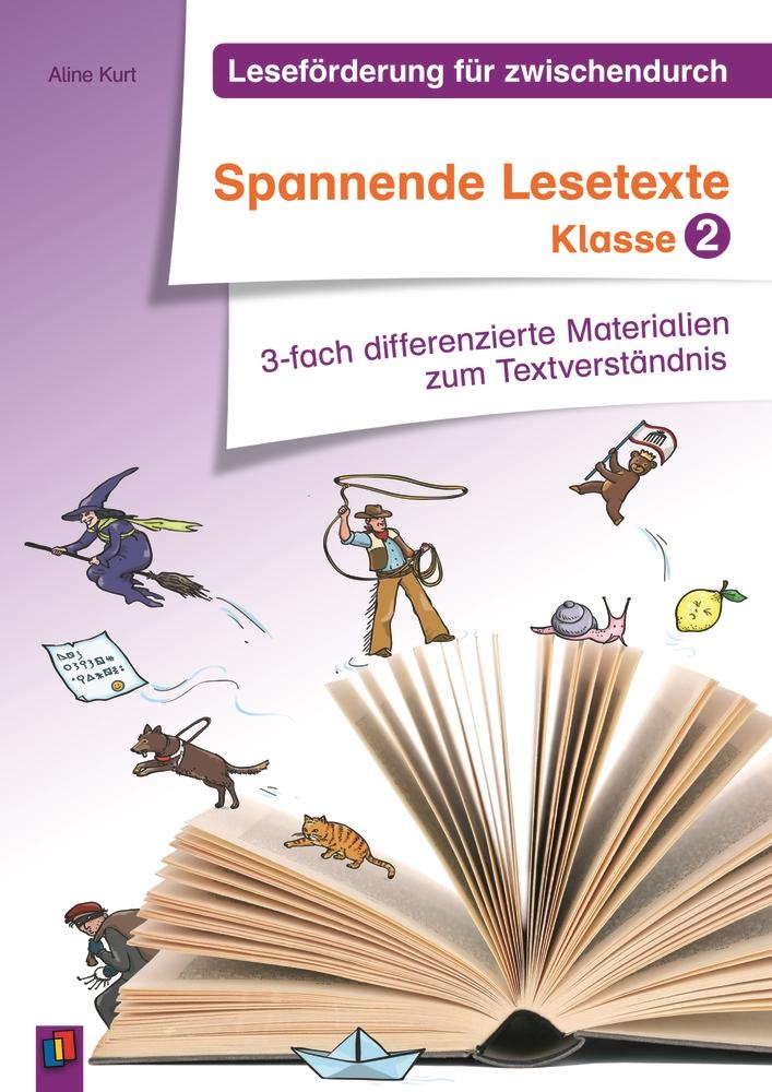 Vorderes Coverbild Leseförderung für zwischendurch: Spannende Lesetexte Klasse 2