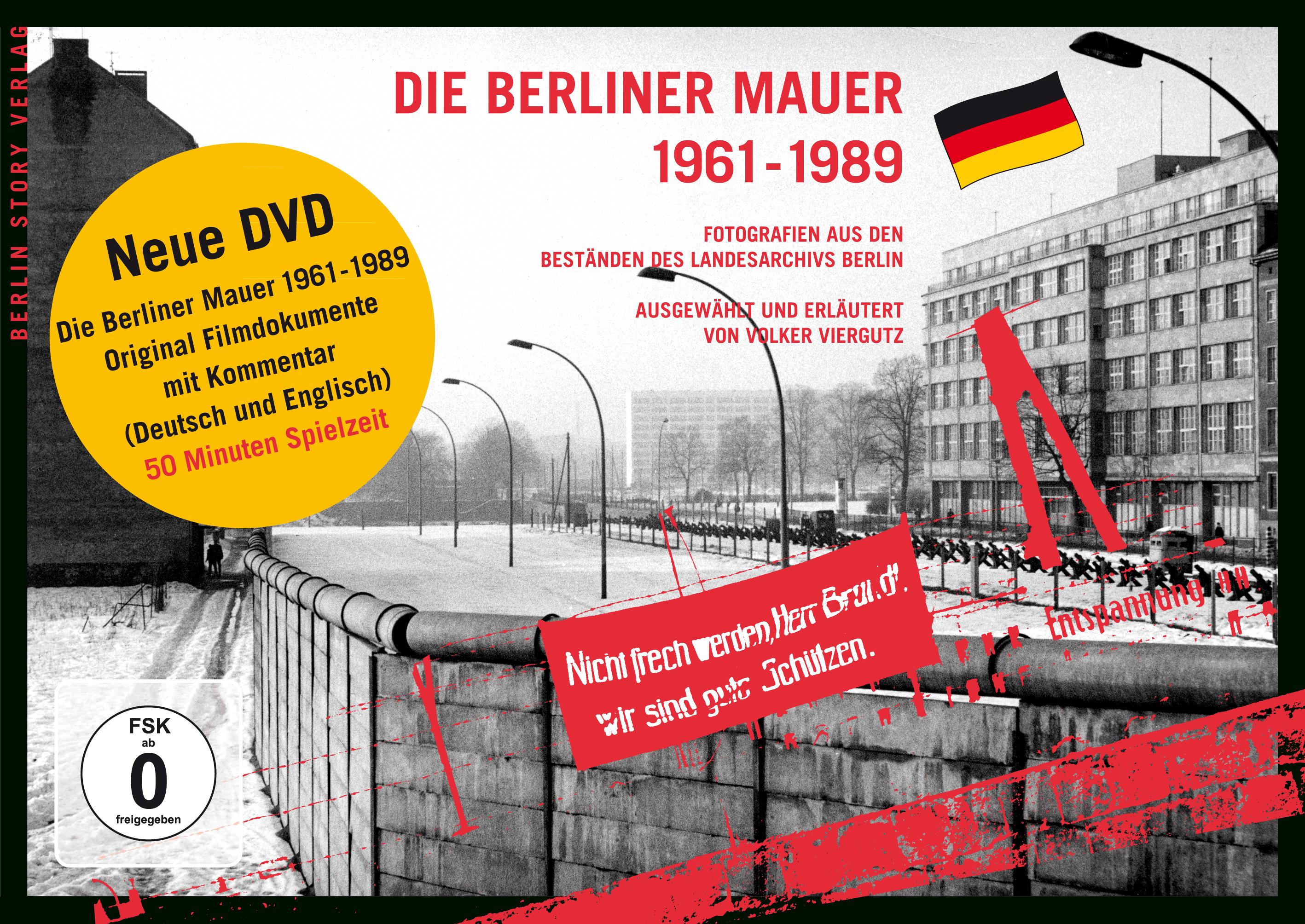Vorderes Coverbild Die Berliner Mauer 1961-1989