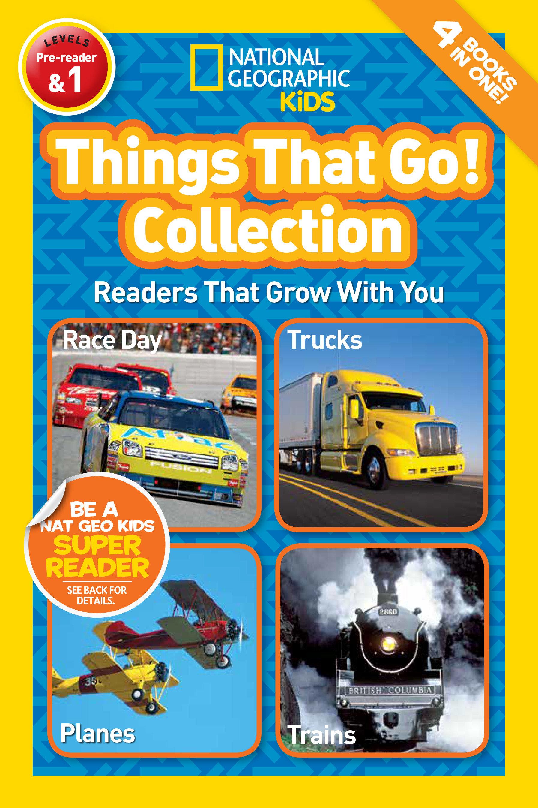 Vorderes Coverbild Things That Go! Collection (National Geographic Kids Readers, Levels Pre-Reader & 1)