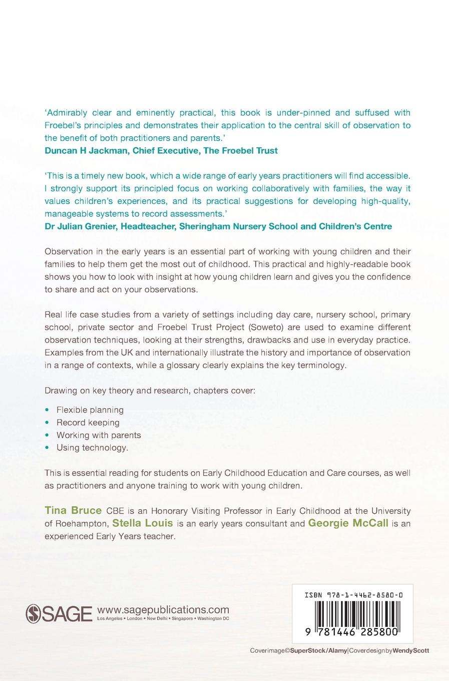 Rückseitencover Observing Young Children