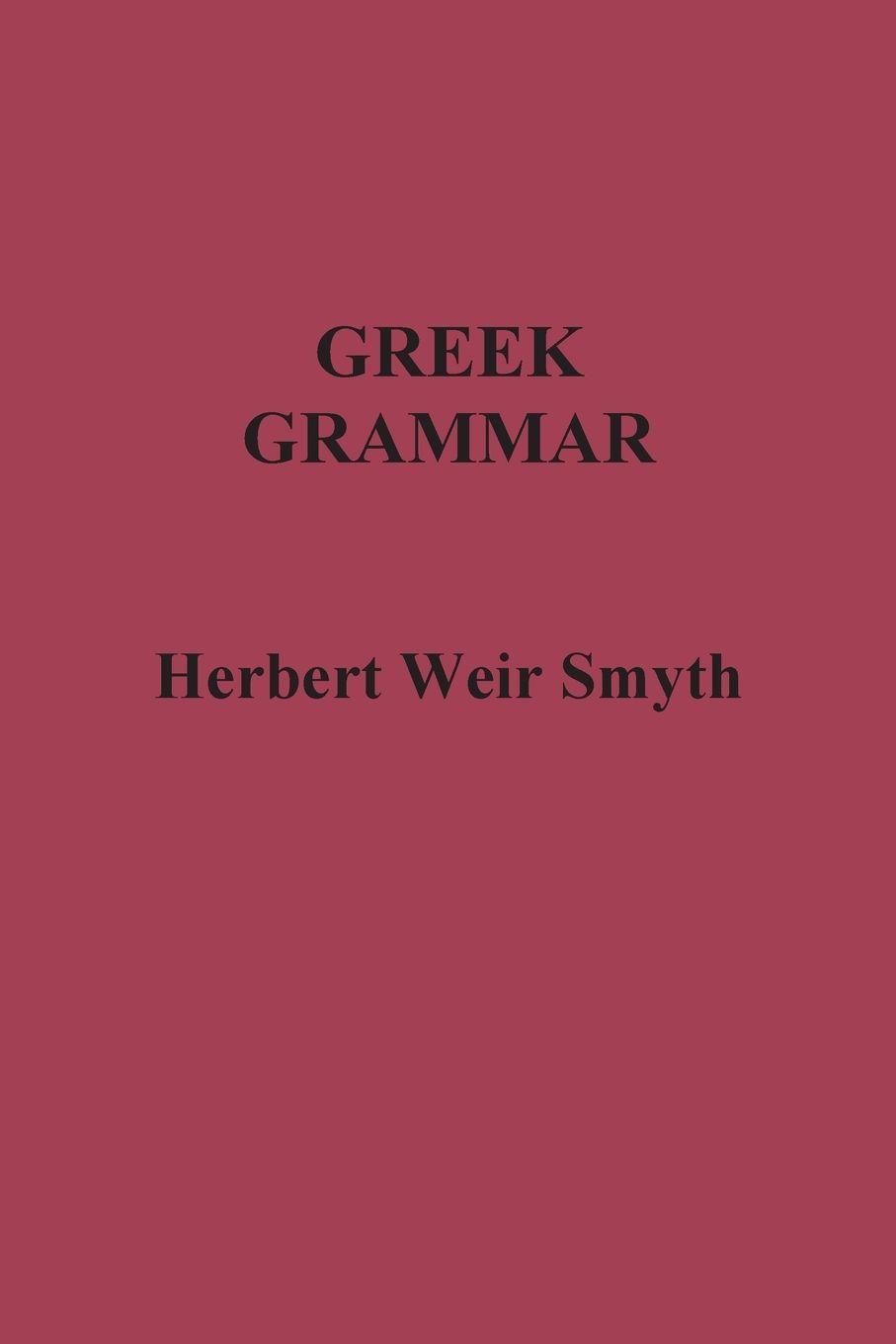 Vorderes Coverbild Greek Grammar