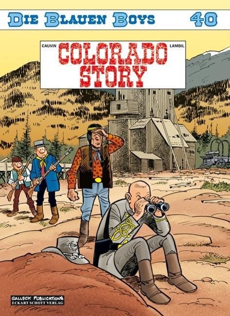 Vorderes Coverbild Die Blauen Boys 40: Colorado Story
