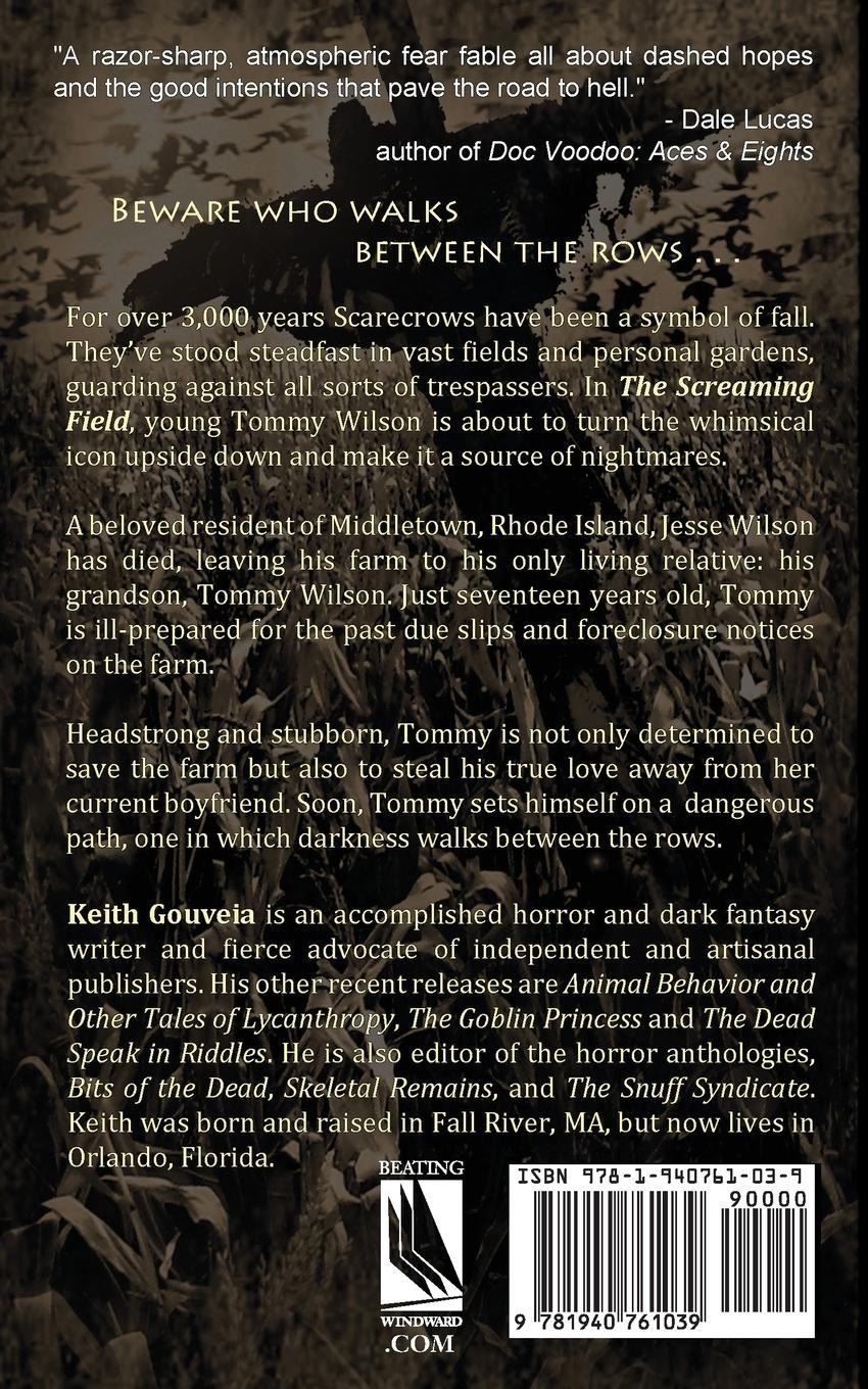 Rückseitencover The Screaming Field