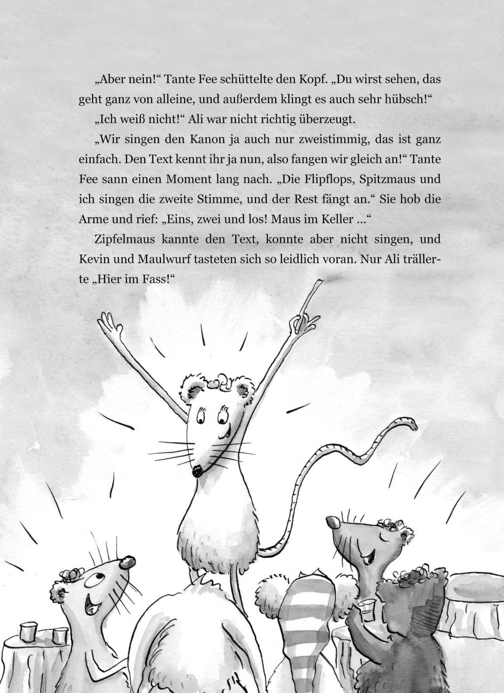 Beispielinhalt (Bild) Zipfelmaus und die Königin von Saba - Ein Gartenkrimi