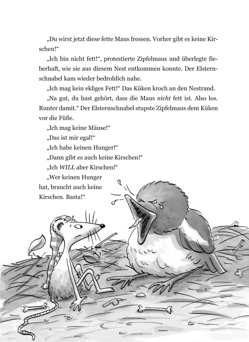 Beispielinhalt (Bild) Zipfelmaus und die Königin von Saba - Ein Gartenkrimi