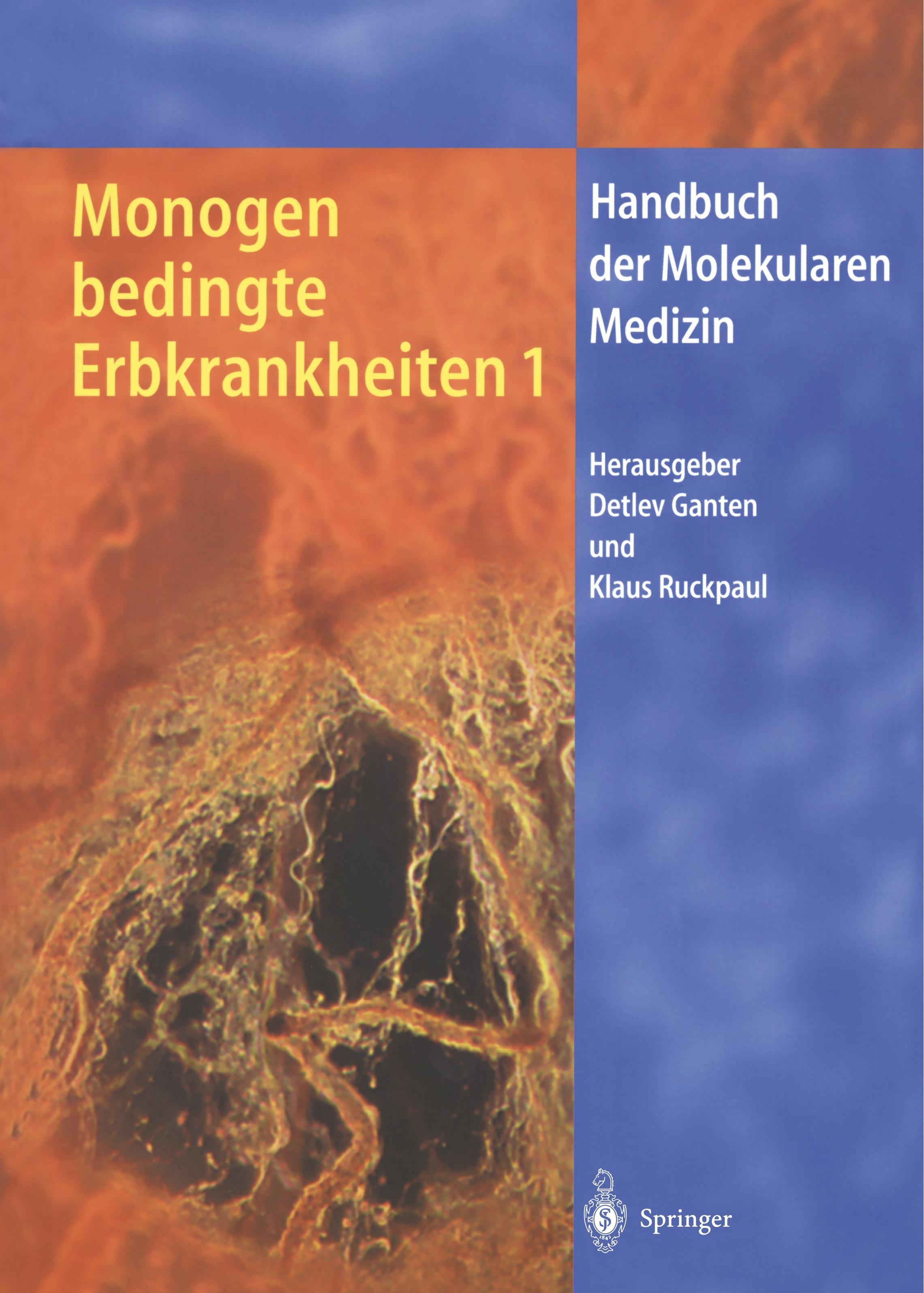 Vorderes Coverbild Monogen bedingte Erbkrankheiten 1