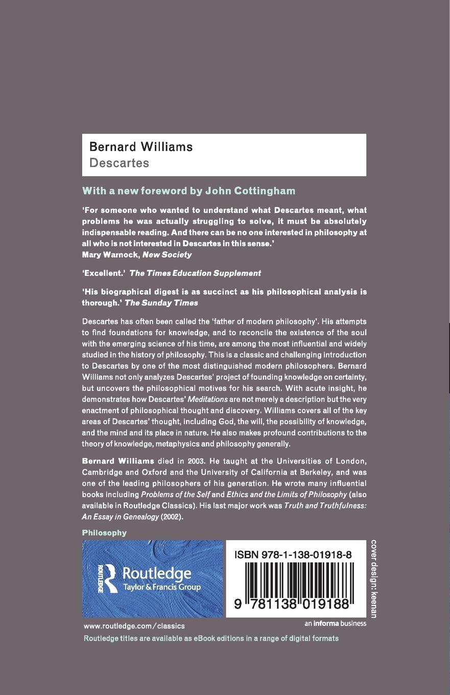 Rückseitencover Descartes