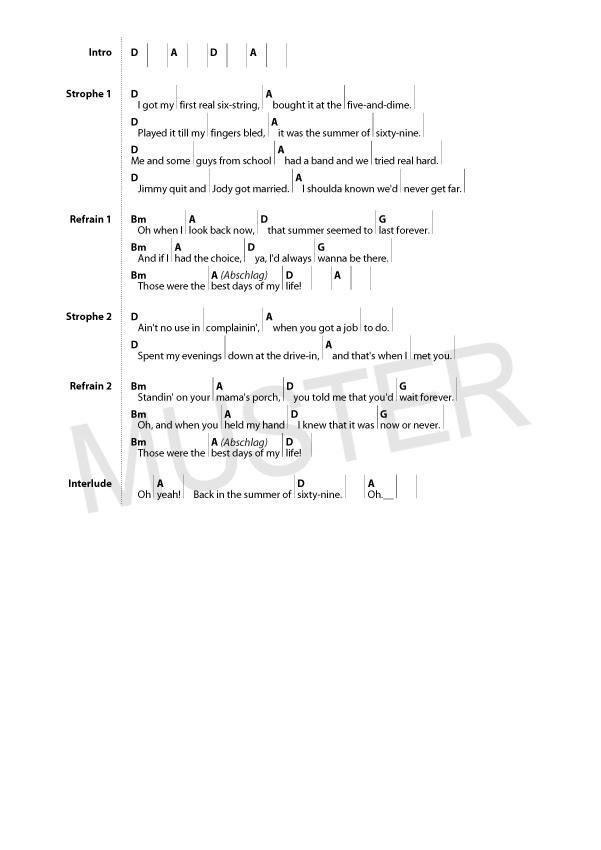 Beispielinhalt (Bild) Let's Play Guitar Pop Rock Hits + 2 CDs