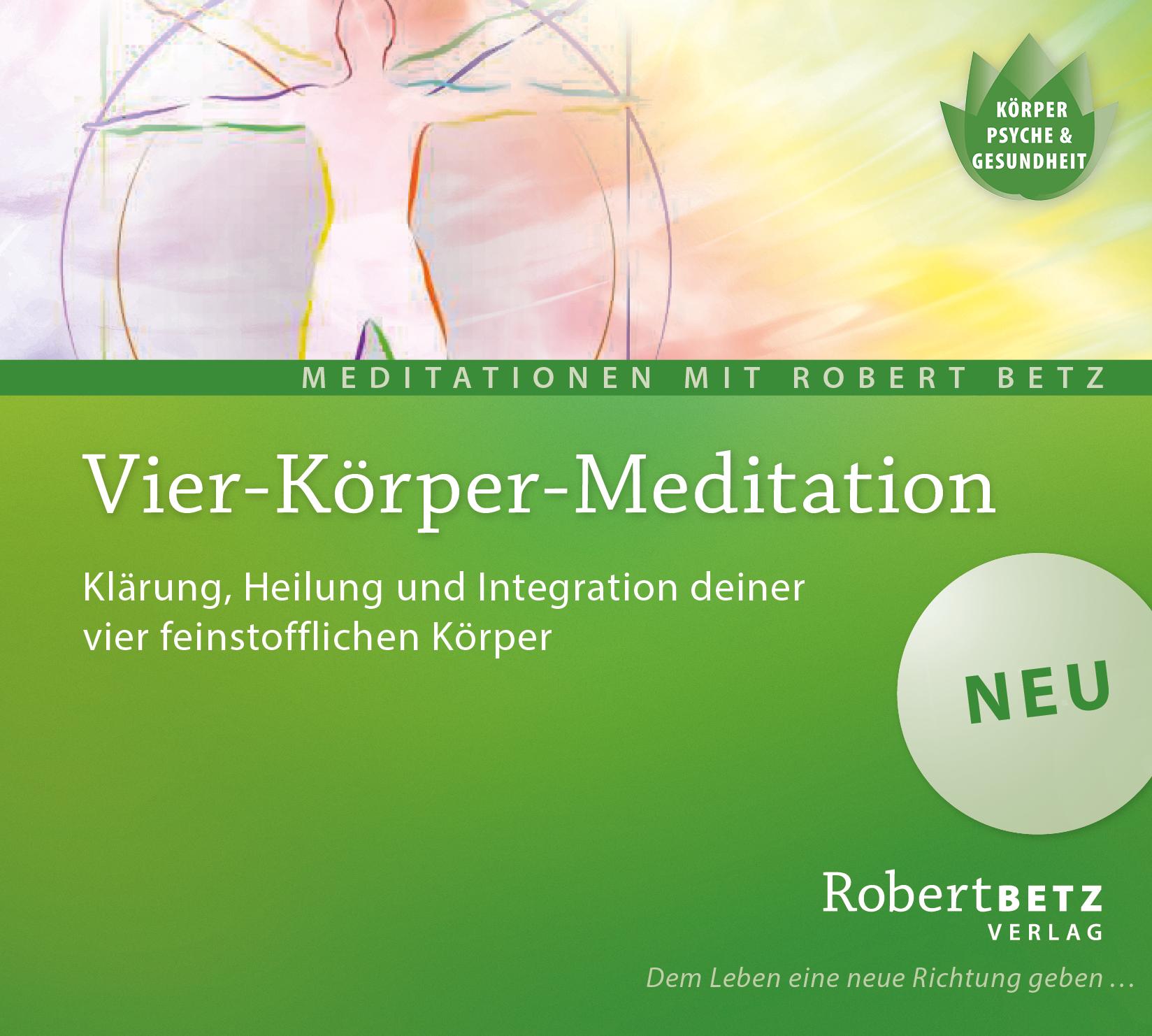 Vorderes Coverbild Vier Körper Meditation