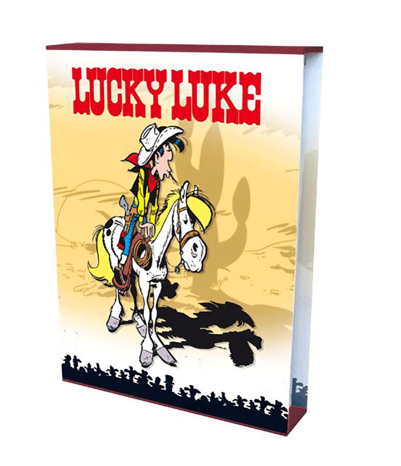 Vorderes Coverbild Lucky Luke Sammelbox leer