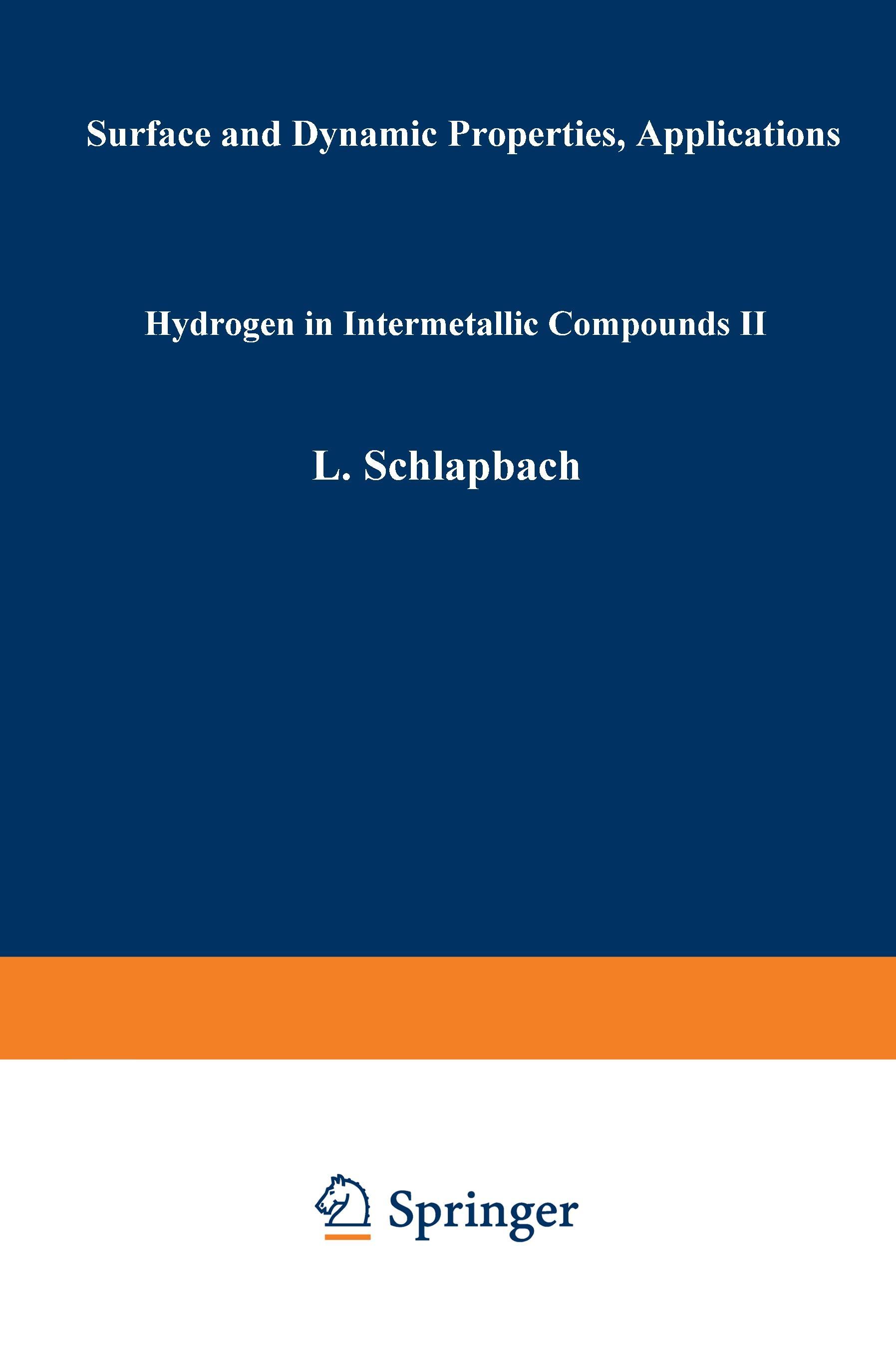 Vorderes Coverbild Hydrogen in Intermetallic Compounds II