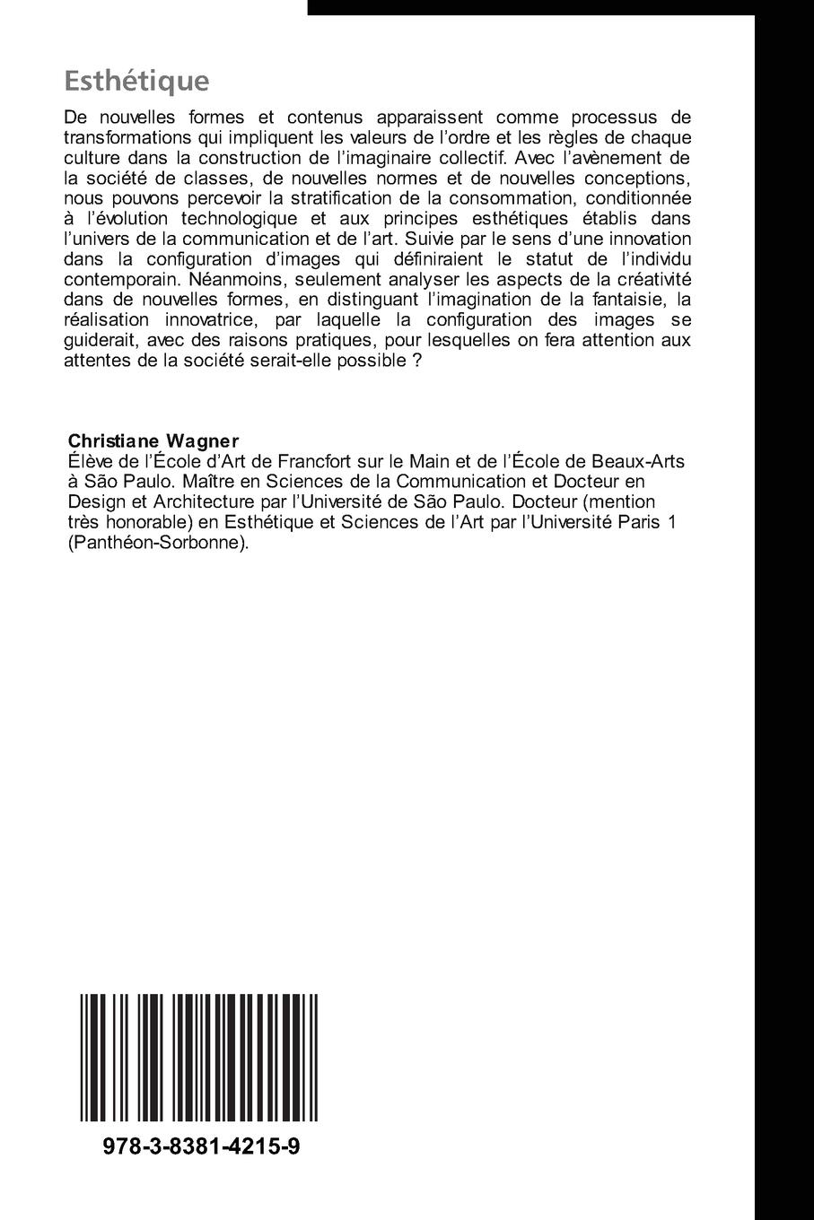 Rückseitencover Esthétique