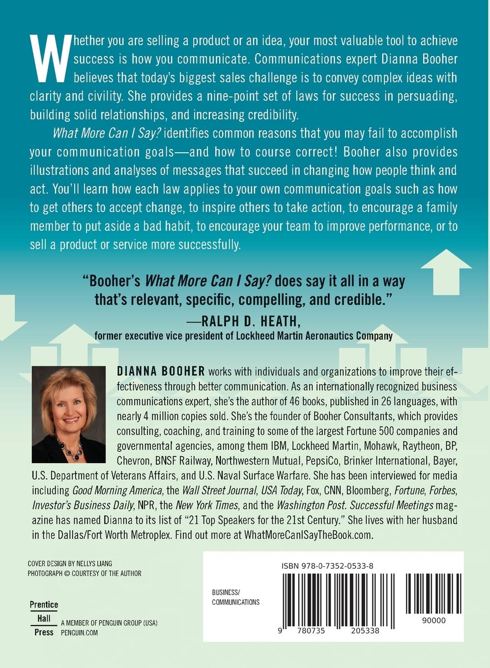 Rückseitencover What More Can I Say?