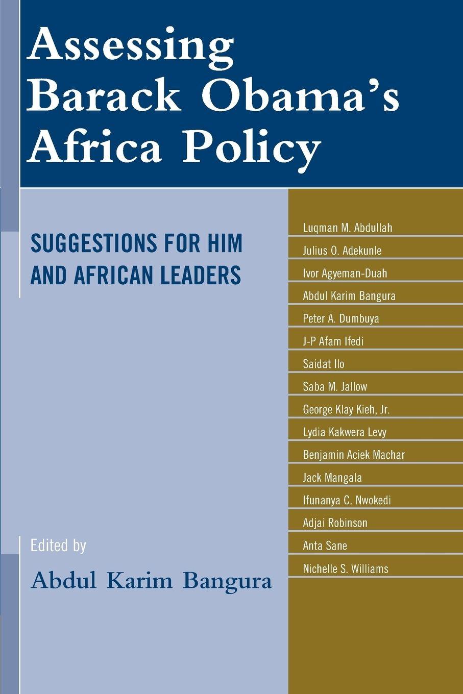 Vorderes Coverbild Assessing Barack Obama's Africa Policy