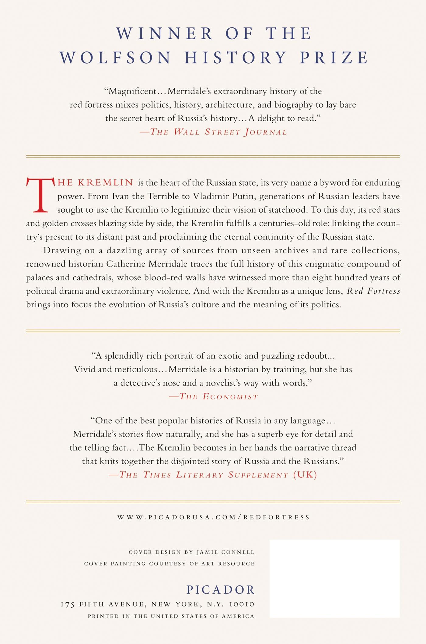 Rückseitencover RED FORTRESS