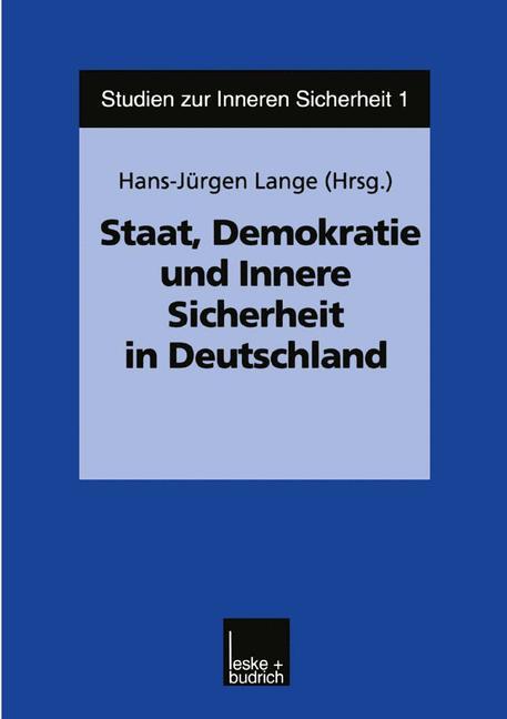 Vorderes Coverbild Staat, Demokratie und Innere Sicherheit in Deutschland