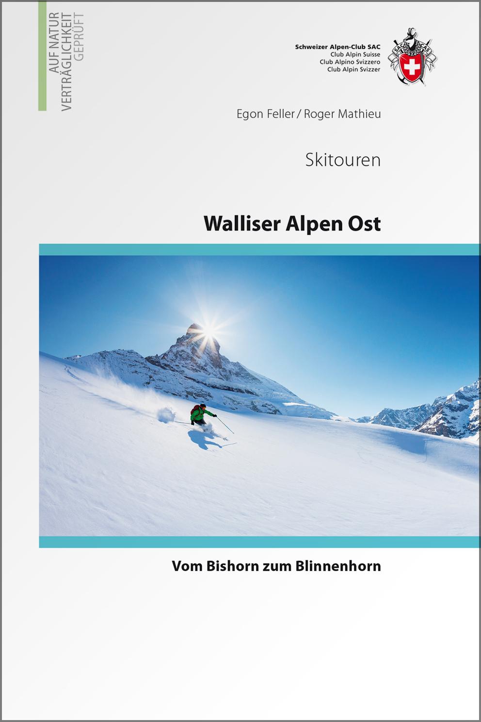 Vorderes Coverbild Skitouren Walliser Alpen Ost