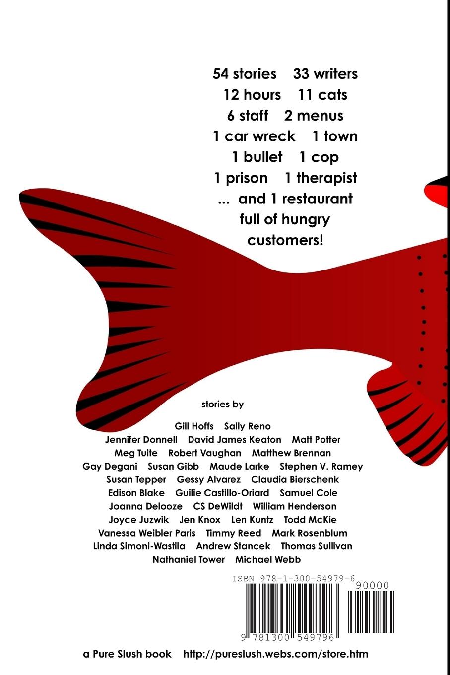 Rückseitencover gorge   a novel in stories   Pure Slush Vol. 4