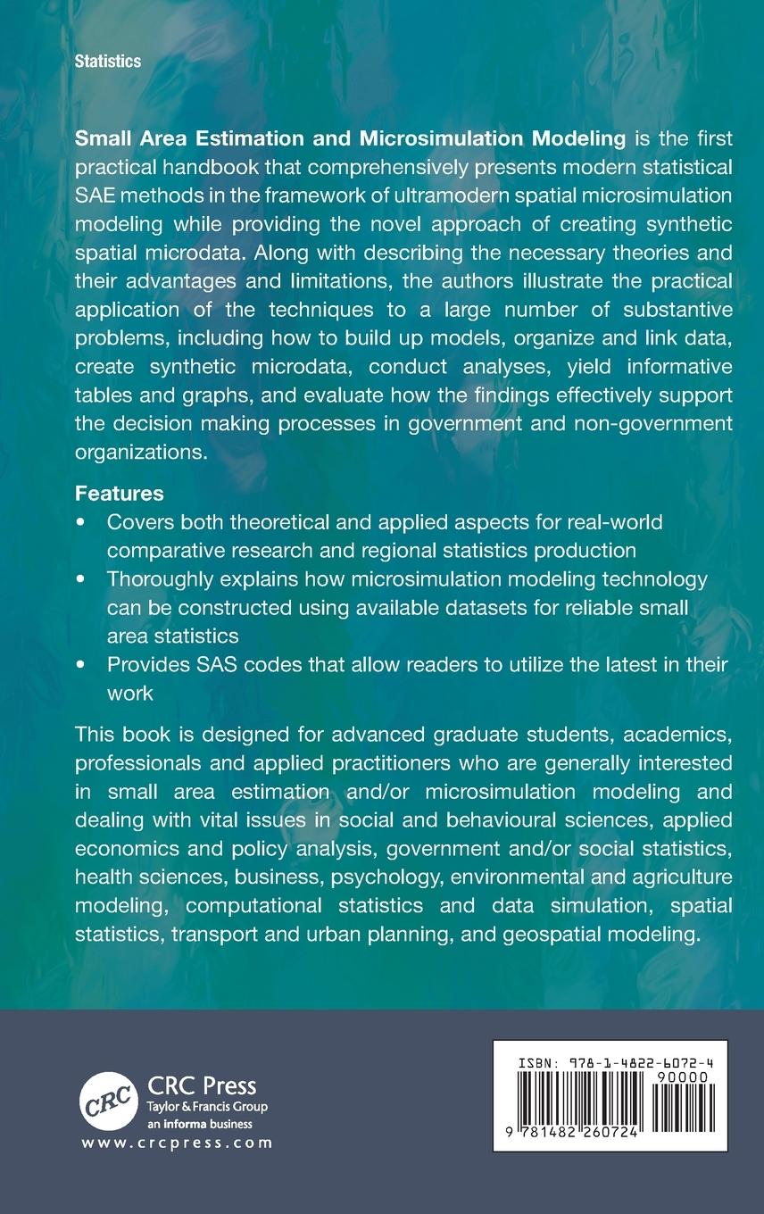 Rückseitencover Small Area Estimation and Microsimulation Modeling