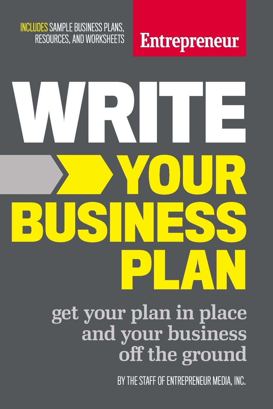 Vorderes Coverbild Write Your Business Plan