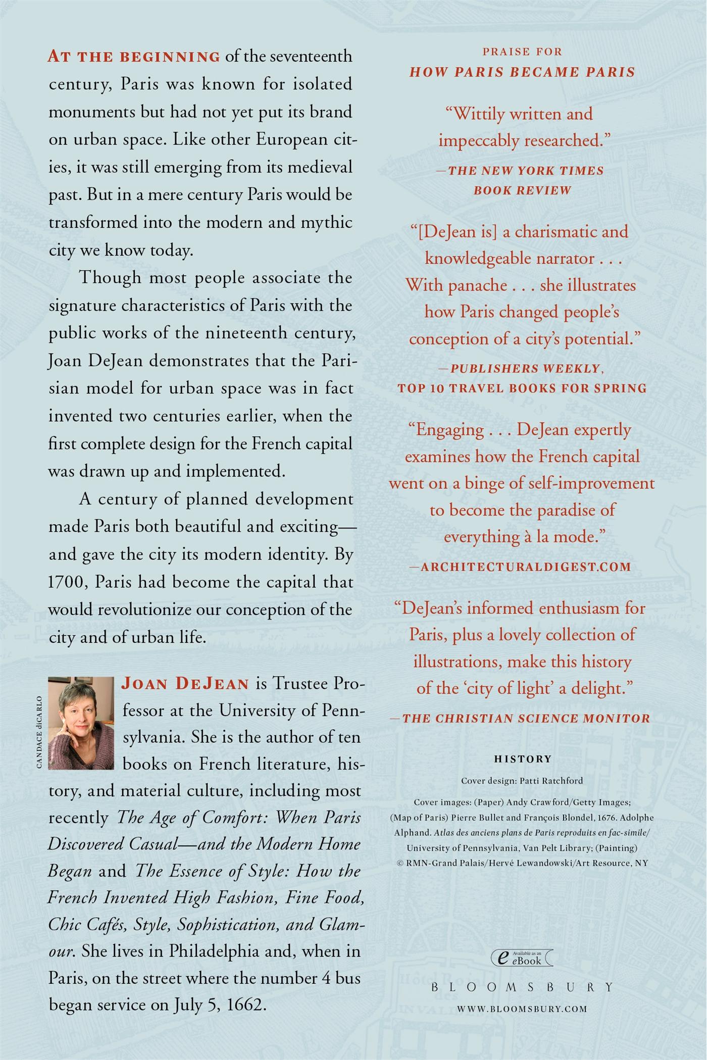 Rückseitencover How Paris Became Paris