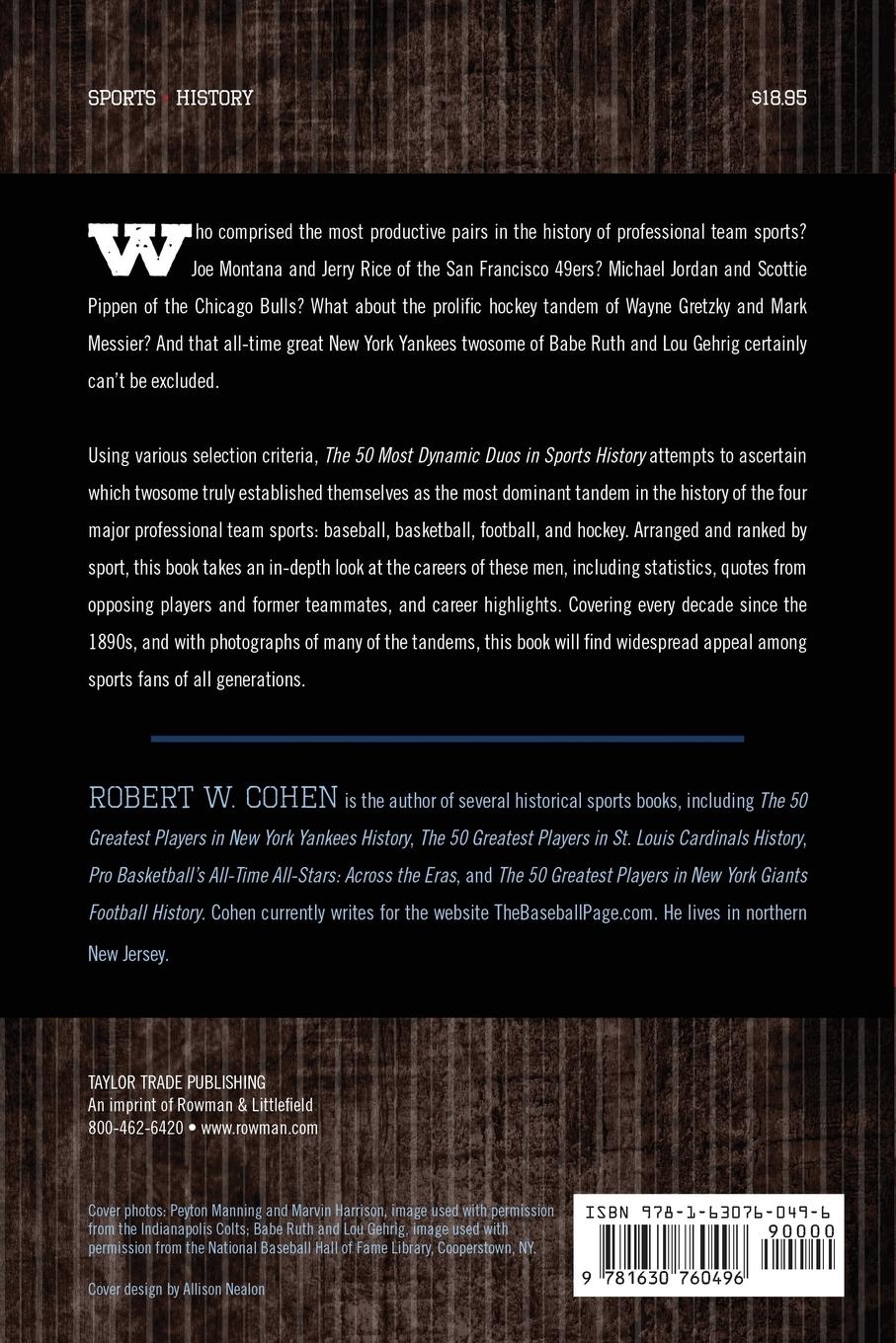 Rückseitencover The 50 Most Dynamic Duos in Sports History