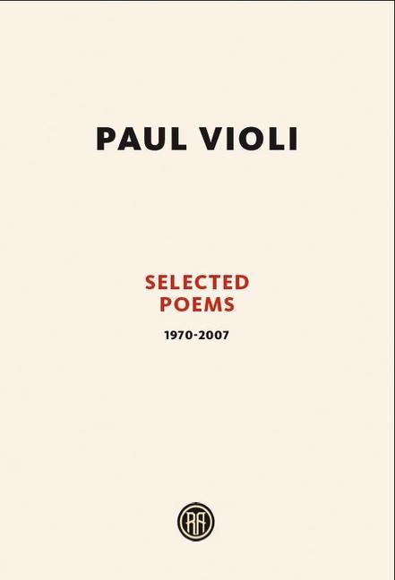 Vorderes Coverbild Paul Violi: Selected Poems 1970-2007